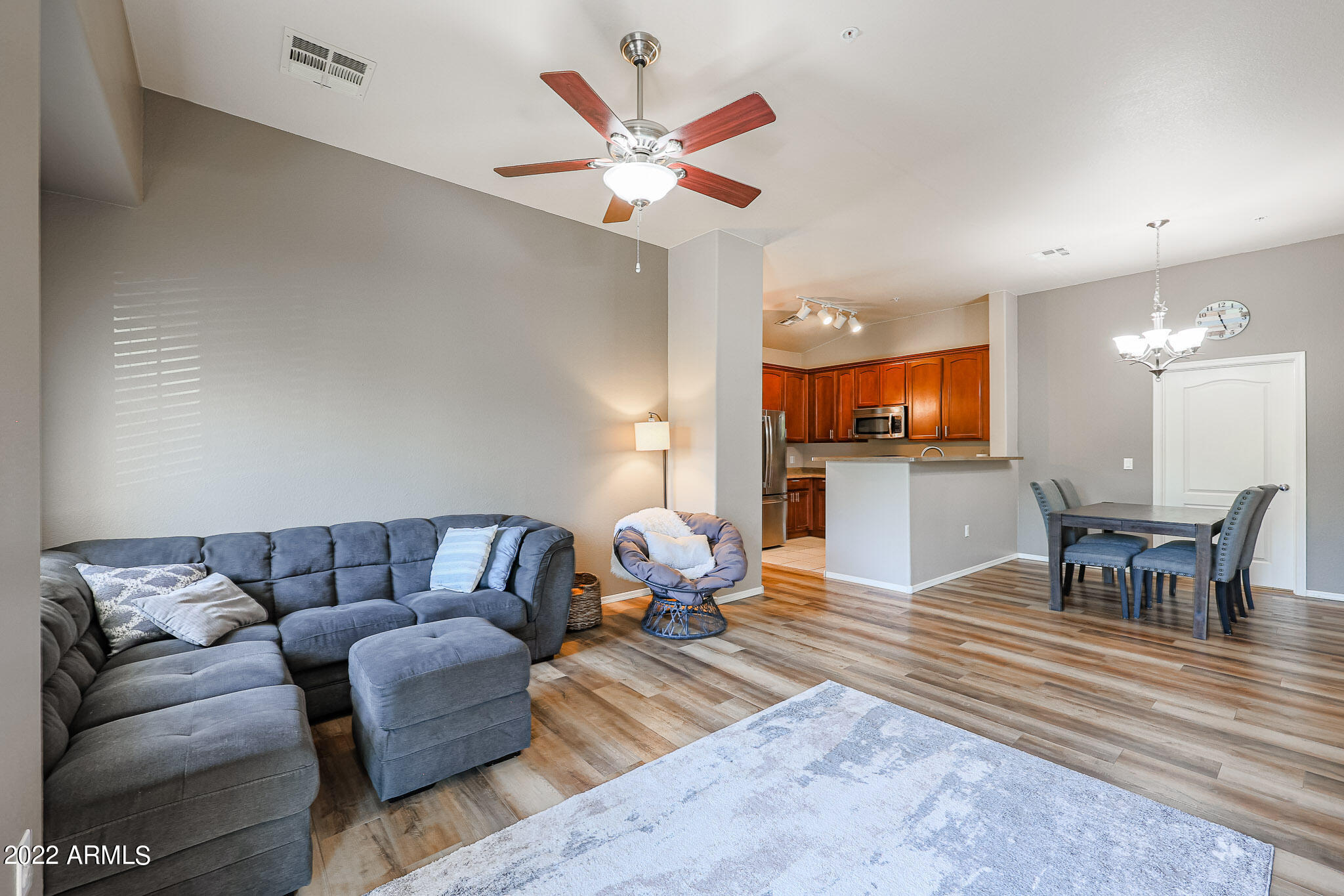 2727 North Price Road, Unit 57 Chandler, AZ 85224 - Photo 8 of 29 Living open to dining area