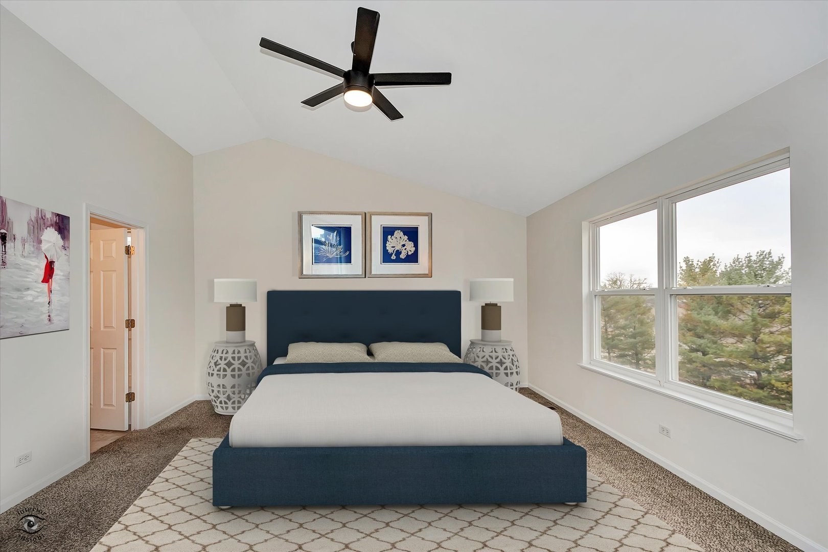 17840 Sorrel Drive Lockport, IL 60441 - Photo 19 of 27 a bedroom with a large bed and a window