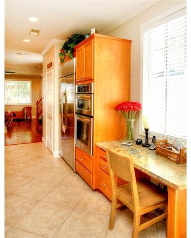 130 Channel Road Carlsbad, CA 92011 - Photo 5 of 25 Tech Desk and Built In Fridge Area