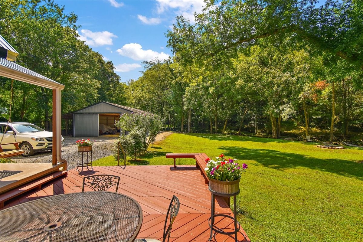 1570 Wolf Creek Road Silver Point, TN 38582 - Photo 20 of 40 a view of swimming pool with a table and chairs