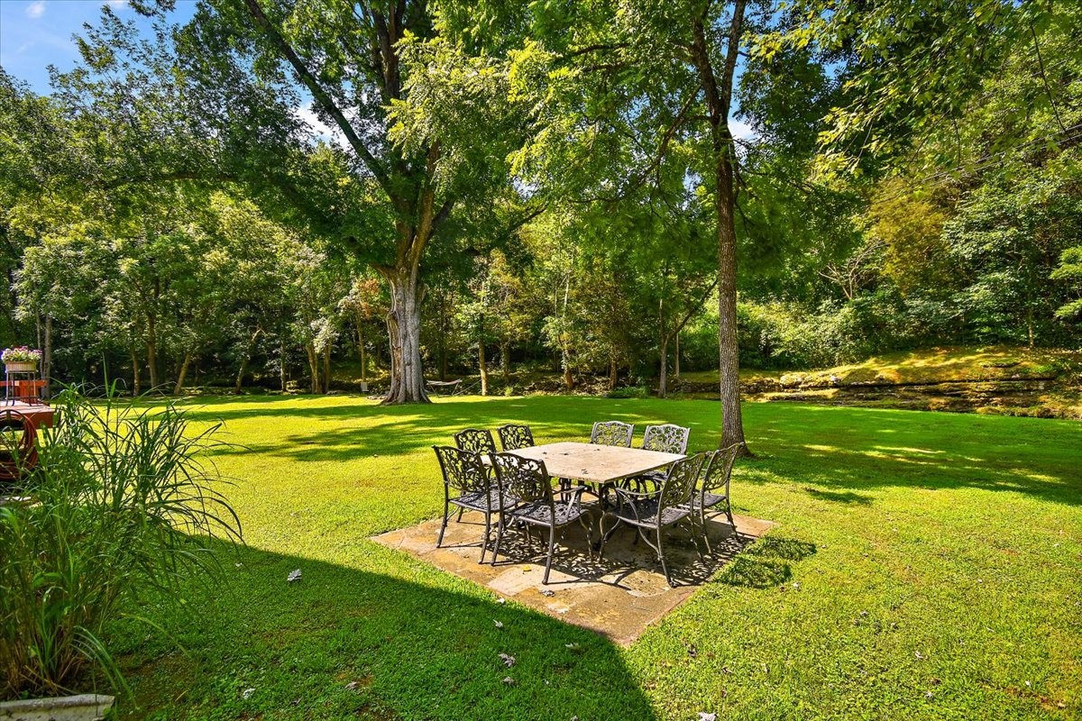 1570 Wolf Creek Road Silver Point, TN 38582 - Photo 30 of 40 a view of a swimming pool with lawn chairs and a big yard