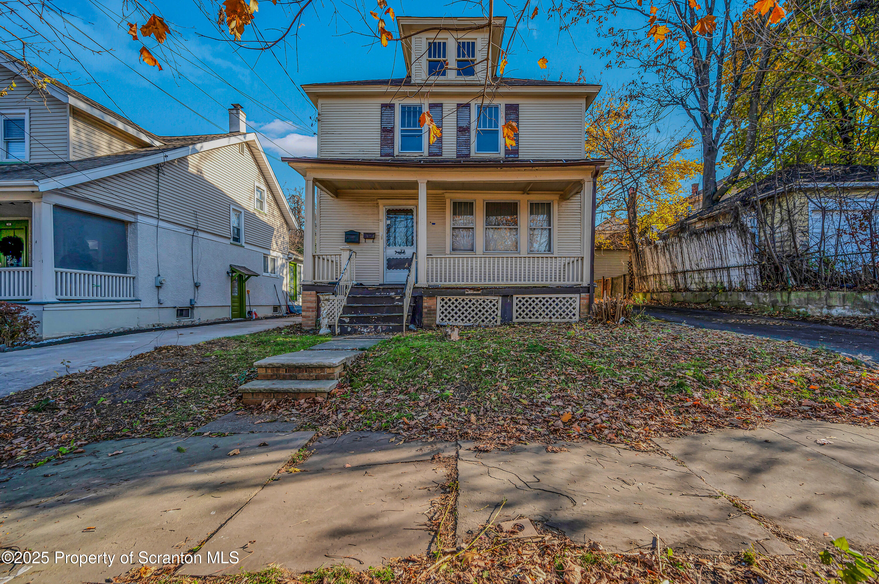21 Stafford Avenue Scranton, PA 18505 - Photo 1 of 21 a view of a brick house with a yard