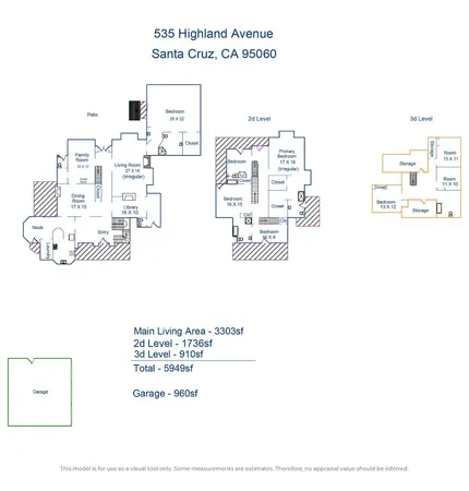 $5,900,000 | 535 Highland Avenue, Santa Cruz, CA 95060