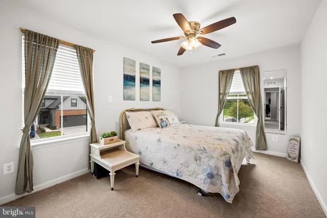 a room with a table and chairs