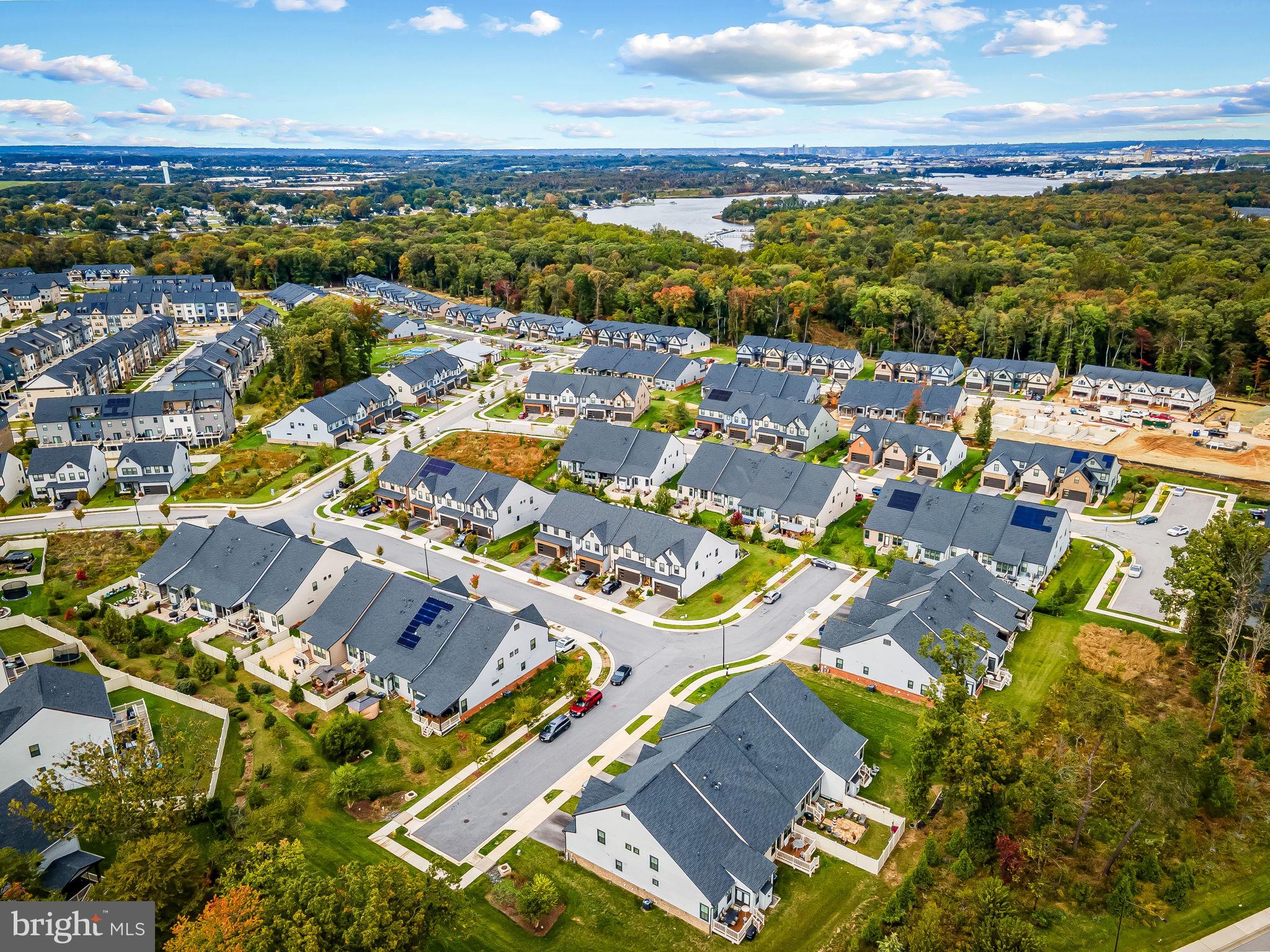 7728 Pestle Lane Glen Burnie, MD 21060 - Photo 45 of 66 an aerial view of residential building with parking space