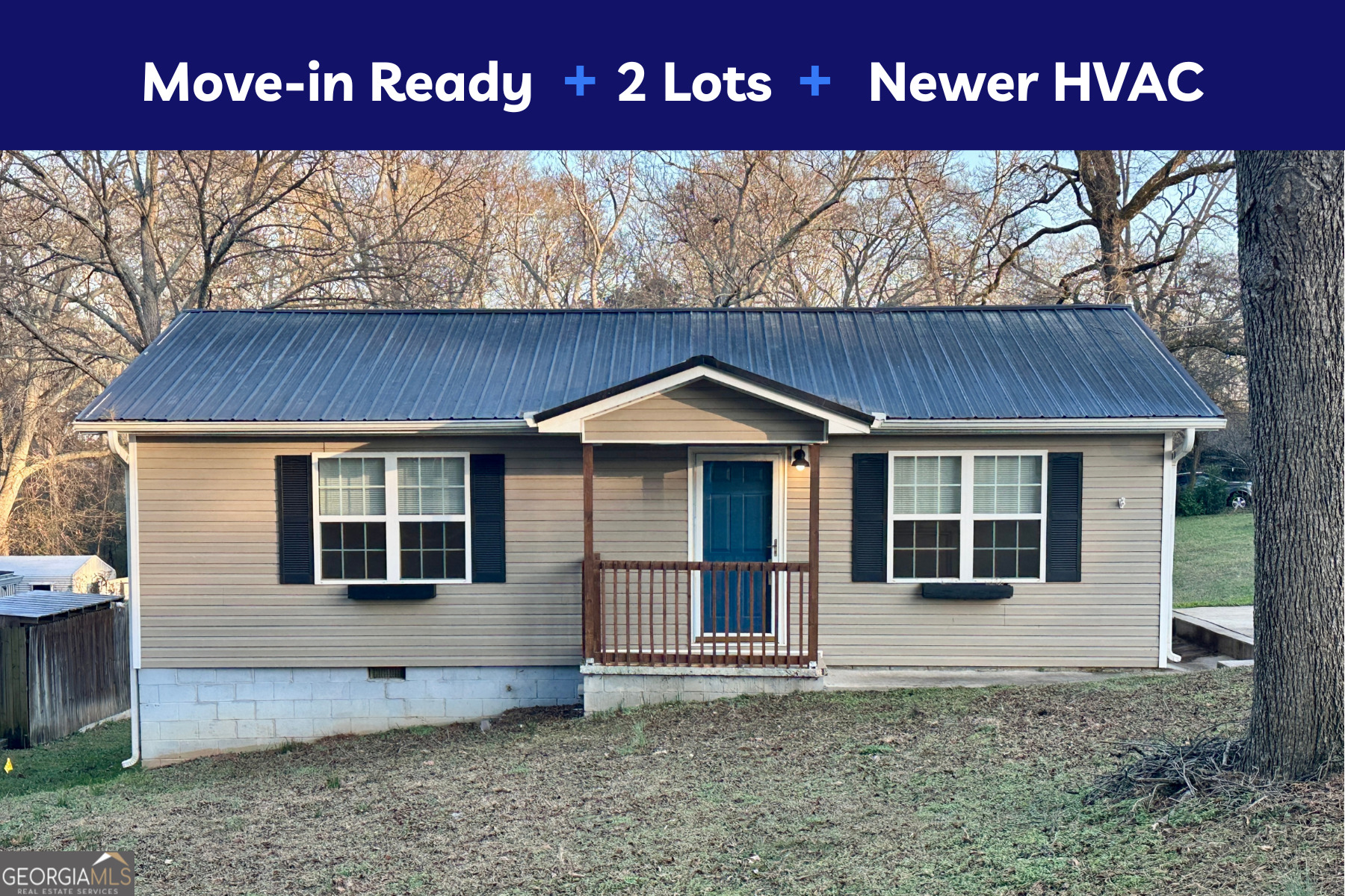 122 Forest Avenue Commerce, GA 30529 - Photo 1 of 17 a front view of a house with a garage
