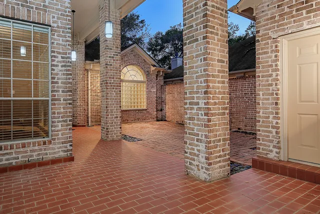 a view of a house with a porch
