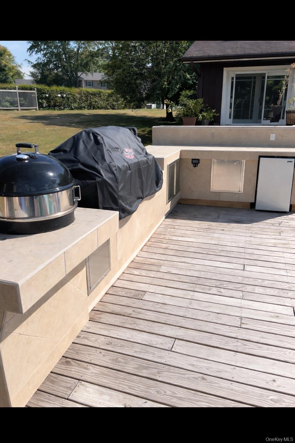 100 Watch Hill Drive Fishkill, NY 12524 - Photo 47 of 49 Wooden deck with an outdoor kitchen