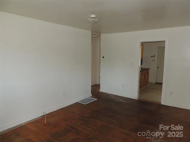 wooden floor in an empty room