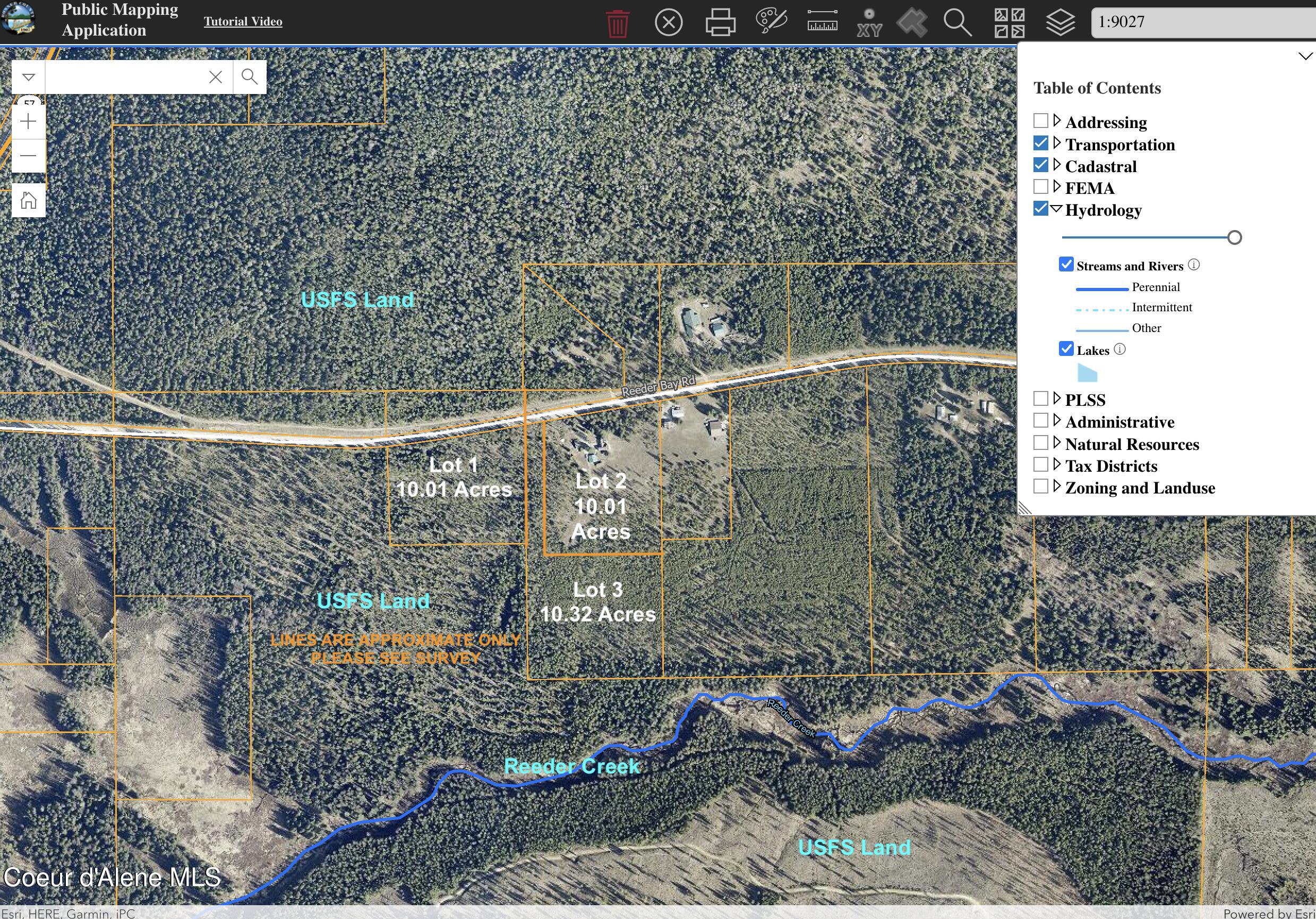 Lot 3 Reeder Bay Road Nordman, ID 83848 - Photo 18 of 21 USFS LAND AERIAL