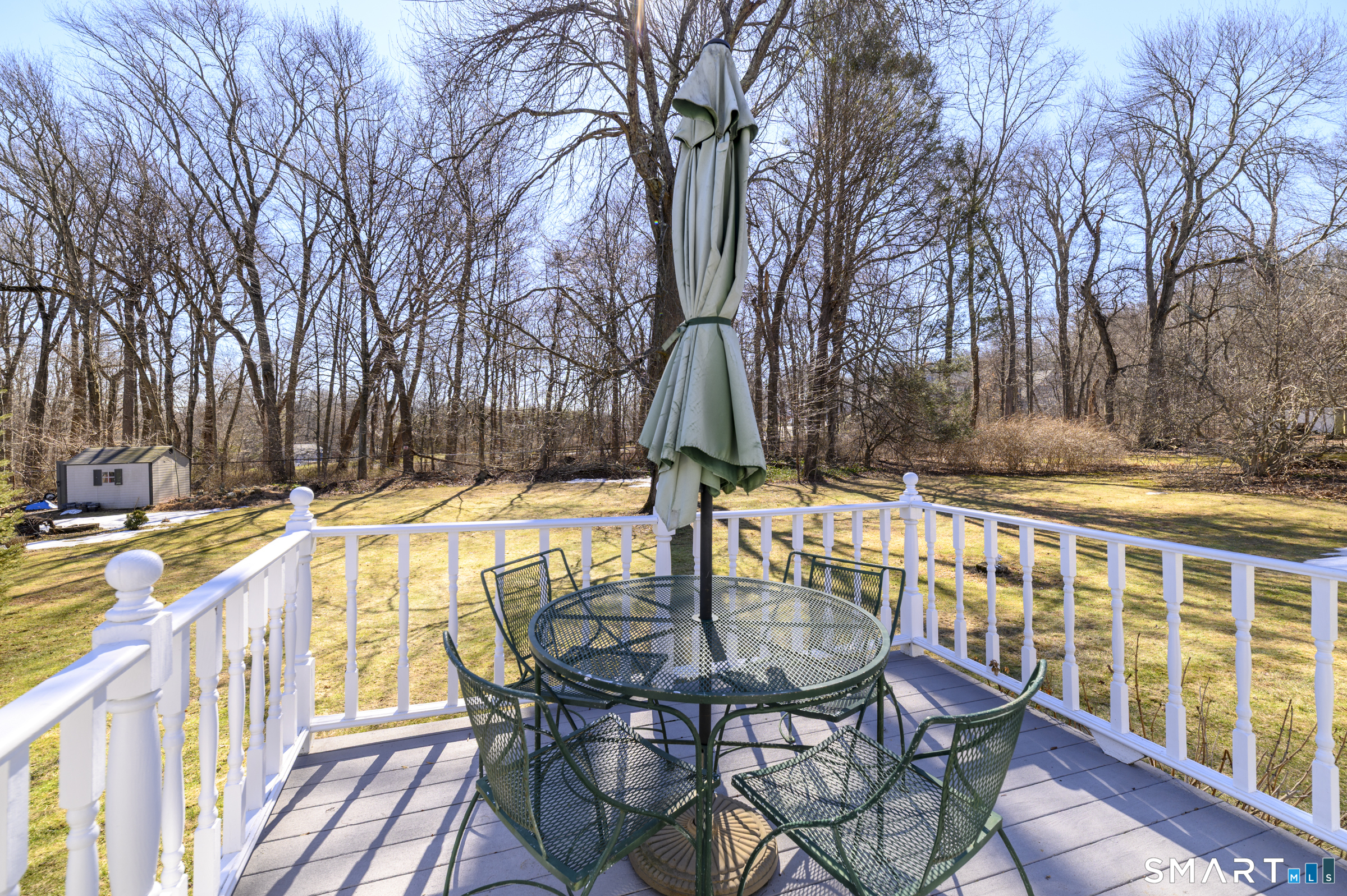177 Putting Green Road Fairfield, CT 06825 - Photo 19 of 22 Deck overlooking wonderful back yard