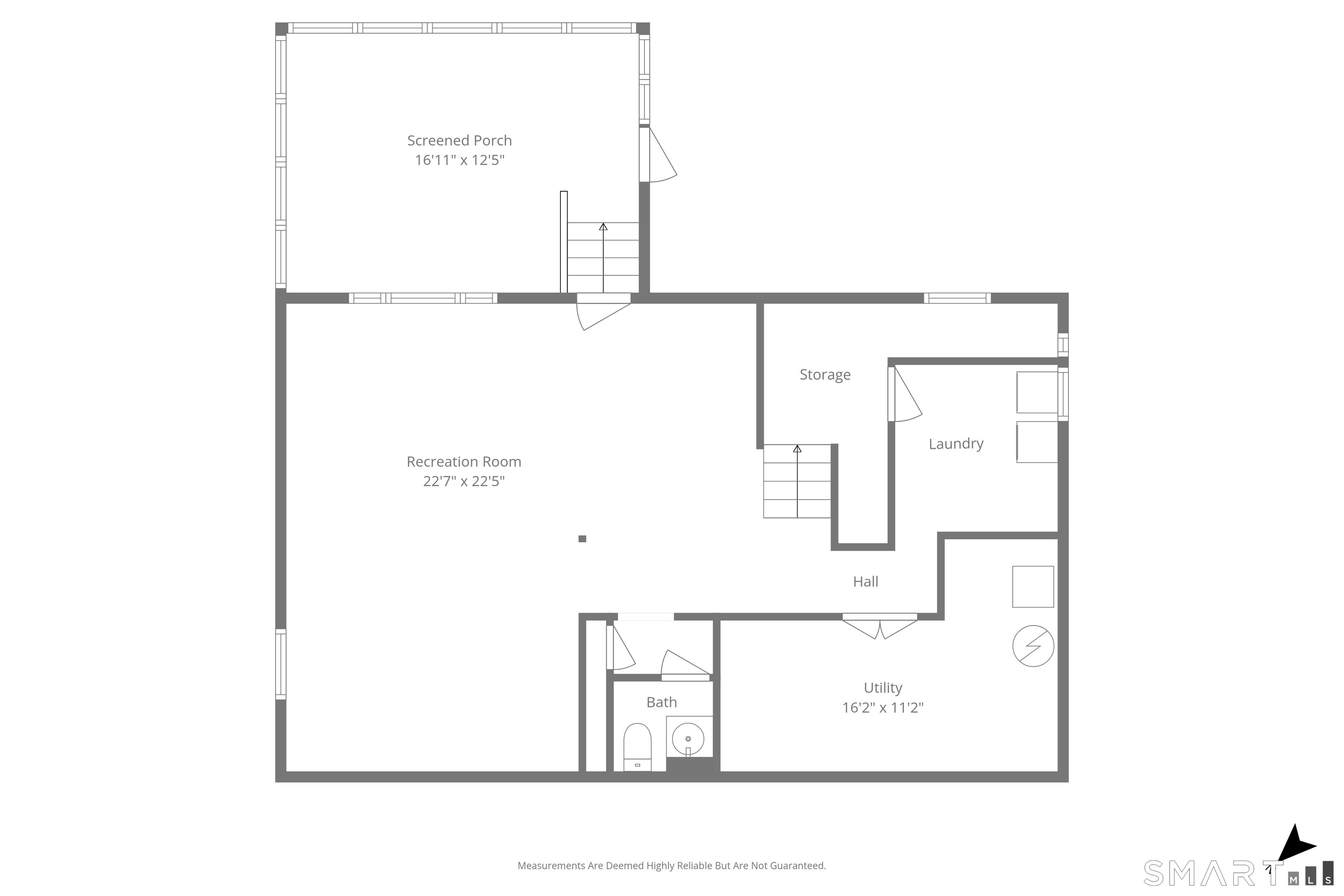 177 Putting Green Road Fairfield, CT 06825 - Photo 22 of 22 Lower level floor plan
