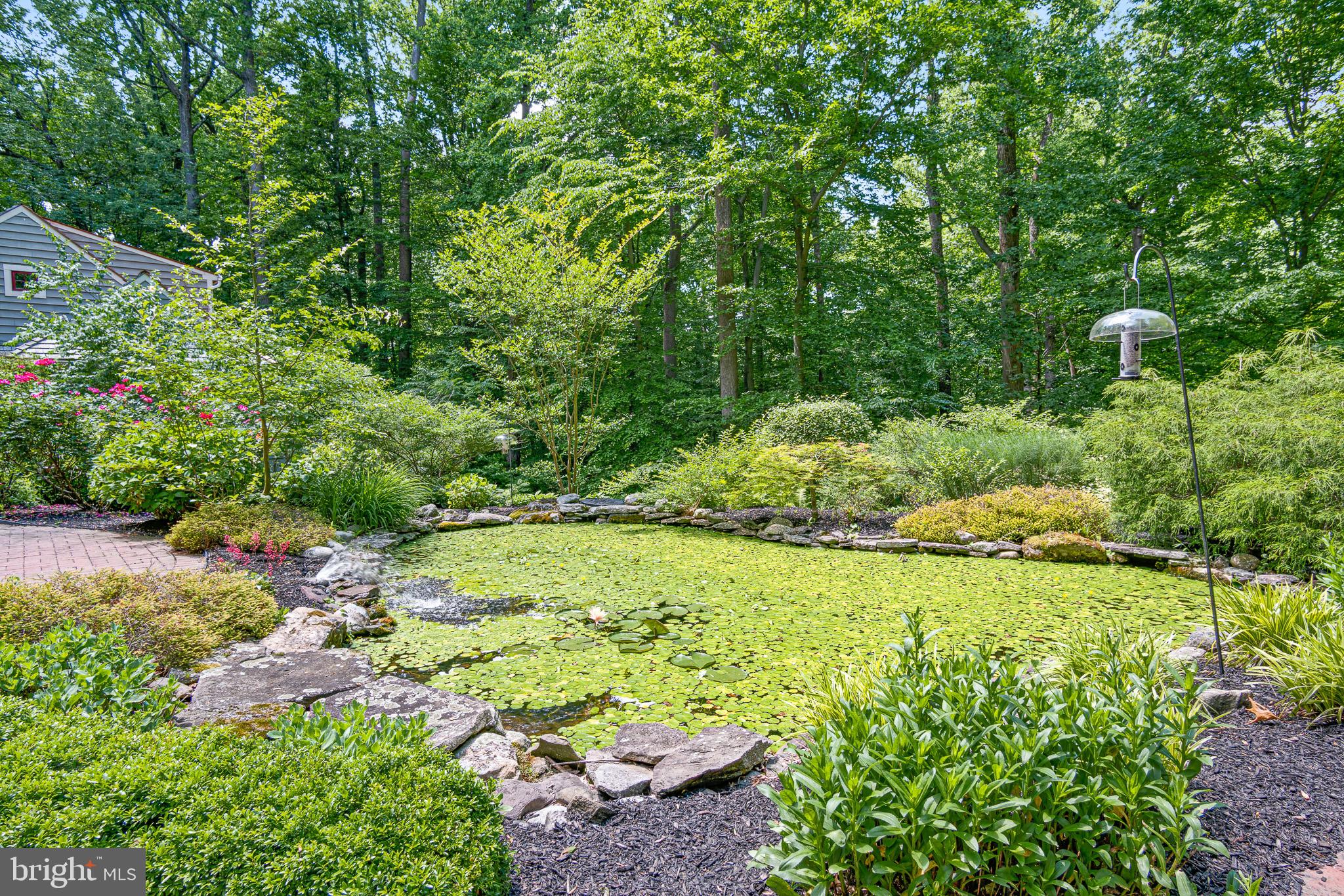 531 Webb Road Chadds Ford, PA 19317 - Photo 13 of 18 a view of a garden with a tree