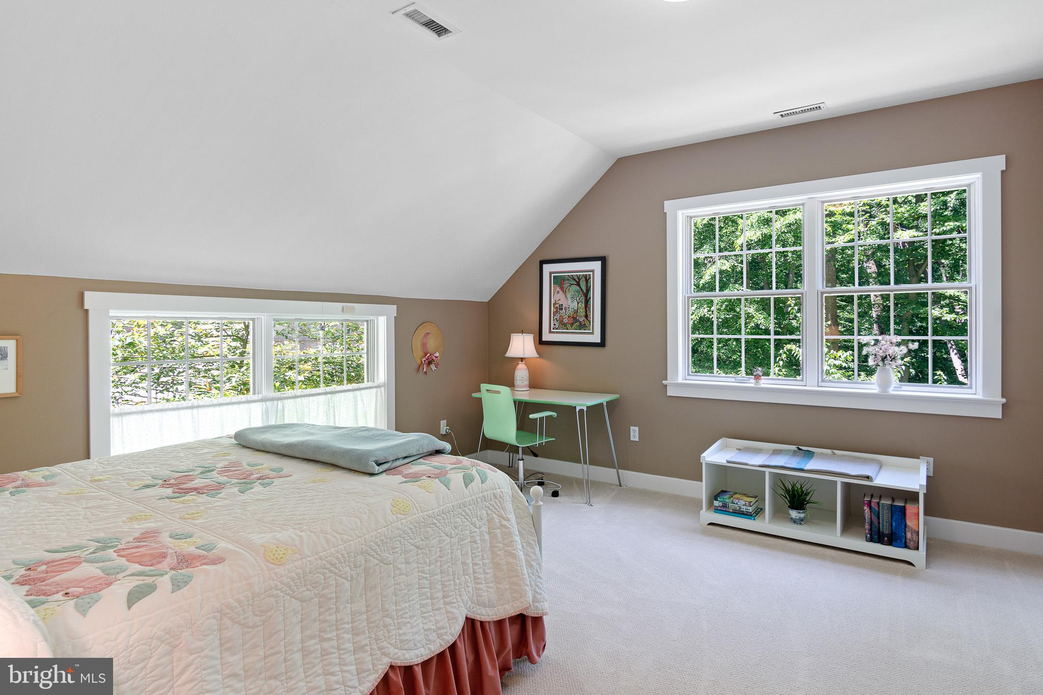 531 Webb Road Chadds Ford, PA 19317 - Photo 5 of 18 a spacious bedroom with a bed and a large window