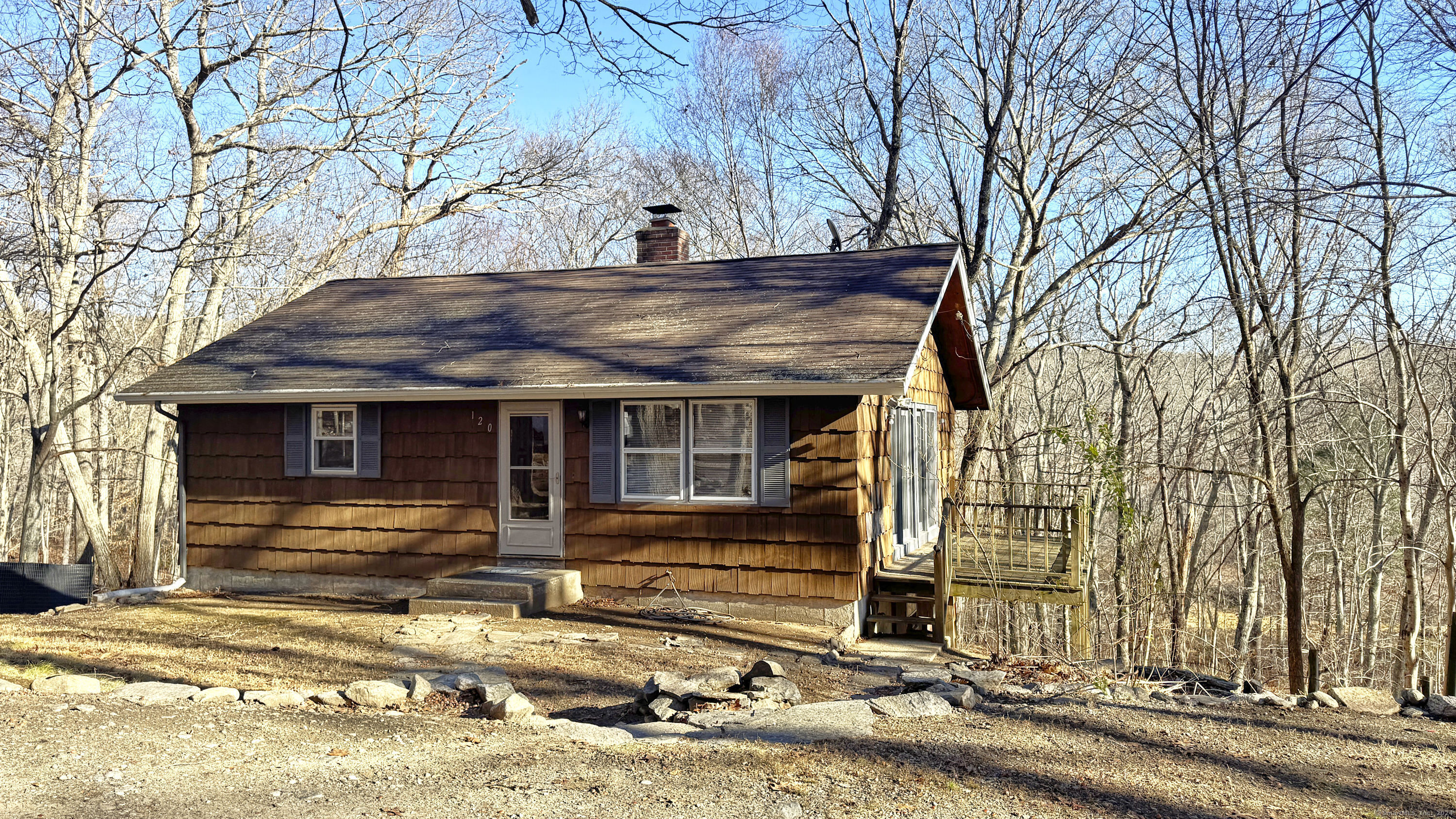 120 Miller Road Canterbury, CT 06331 - Photo 1 of 1 a view of a house with large trees