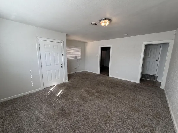 a view of empty room