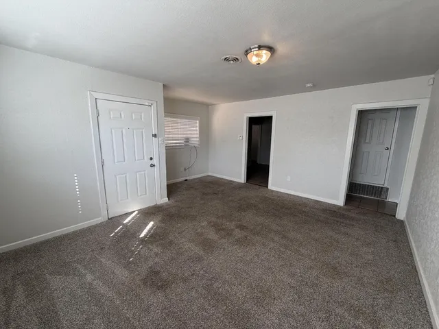 a view of empty room