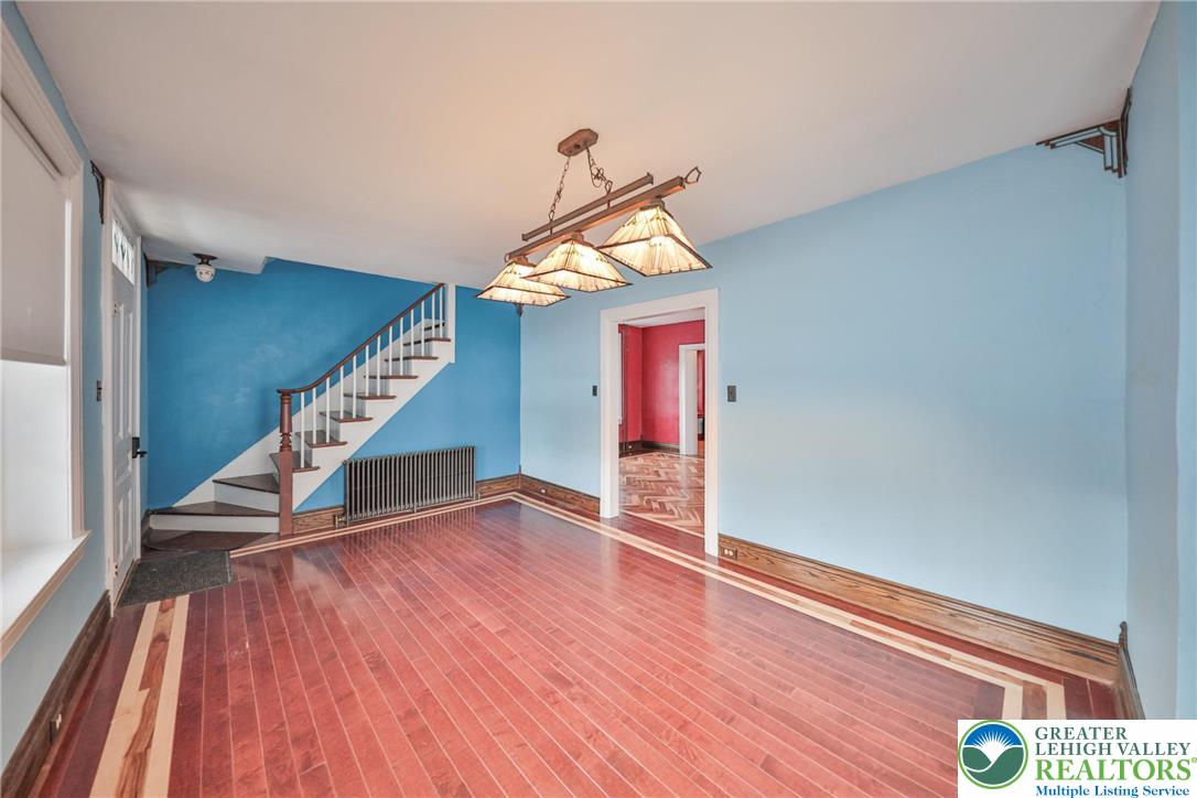 1333 Spring Valley Road Bethlehem, PA 18015 - Photo 9 of 40 a view of entryway and hall with wooden floor