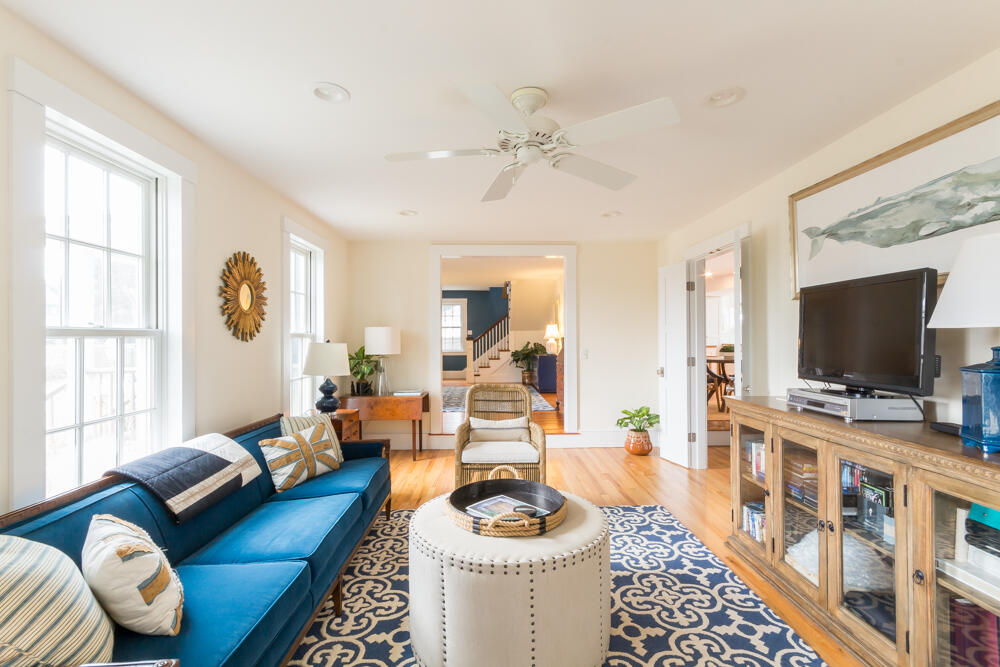 29 Clevelandtown Road Edgartown, MA 02539 - Photo 7 of 32 a living room with furniture and a flat screen tv