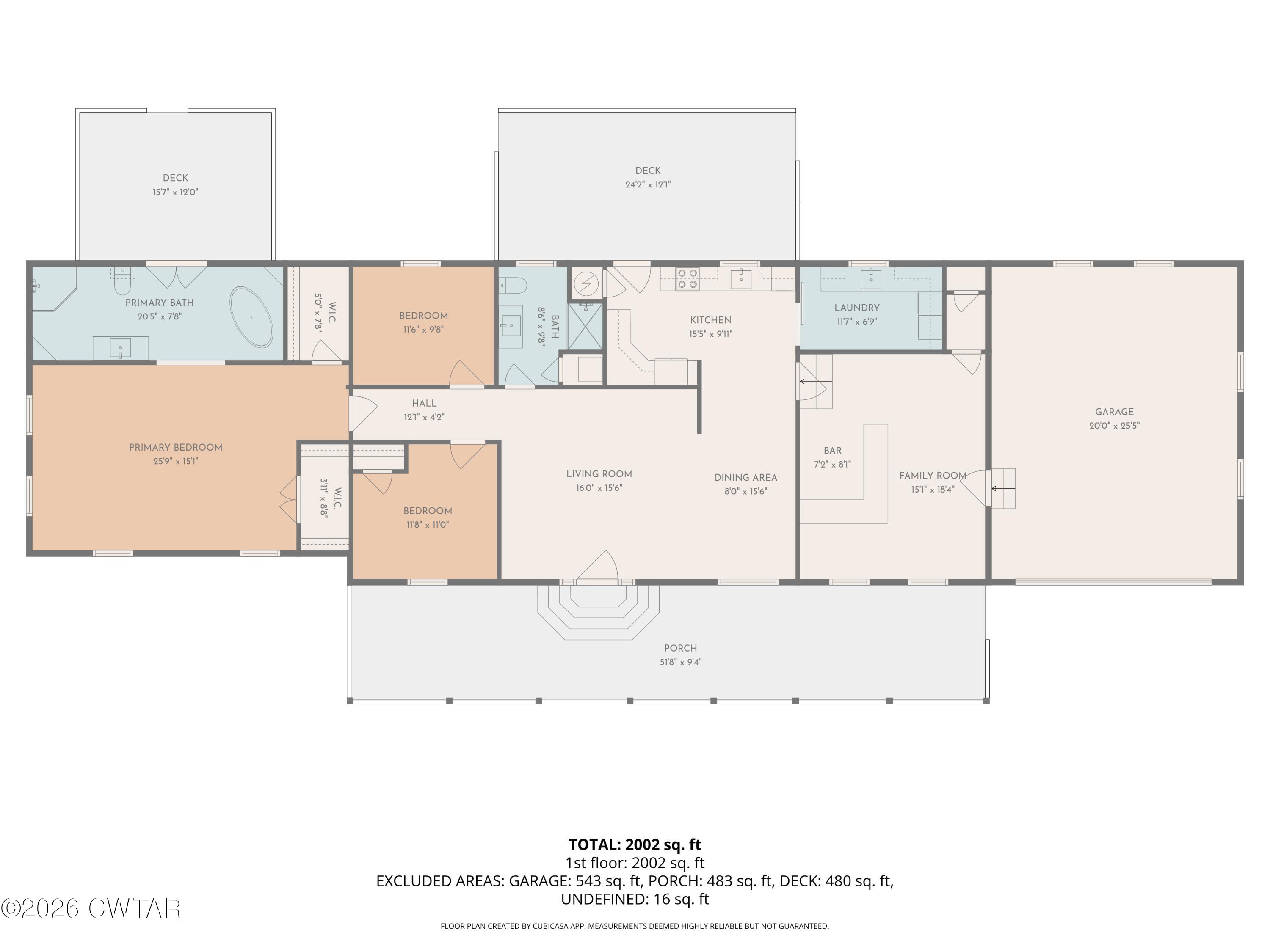 6845 Guys Chewalla Road Ramer, TN 38367 - Photo 47 of 47 2D Floor Plan for 6845 Guys Chewalla Roa
