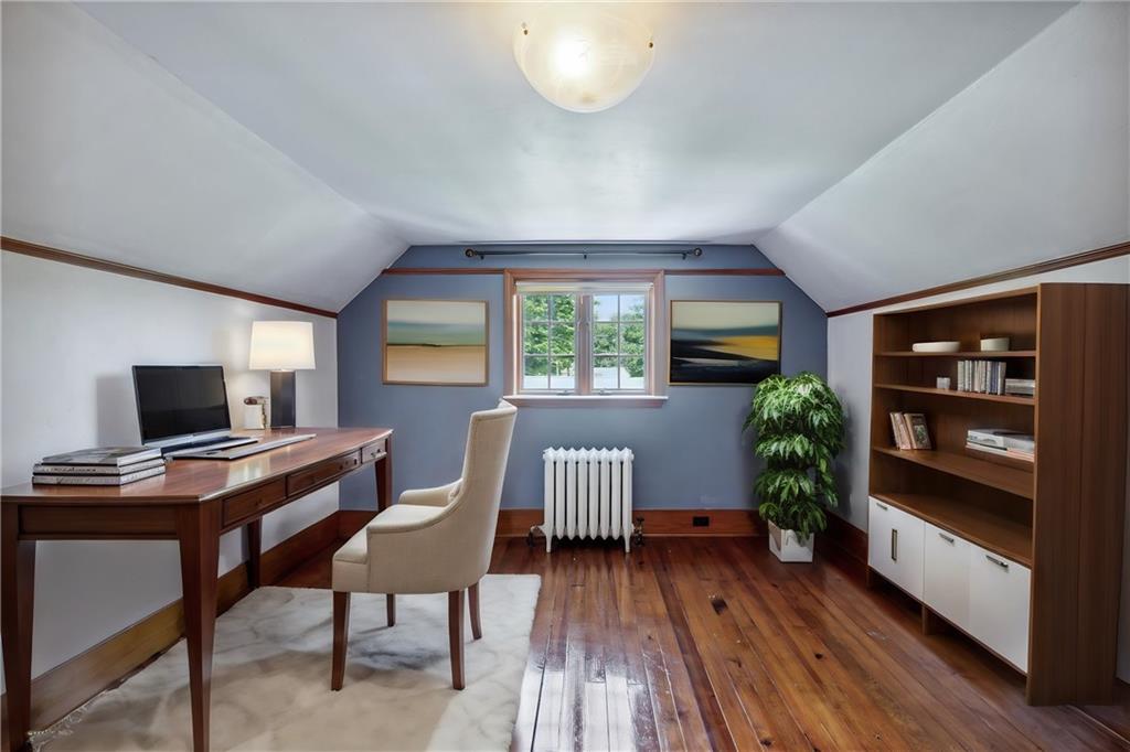 705 Chestnut Street Emlenton, PA 16373 - Photo 31 of 48 a workspace with furniture window and wooden floor