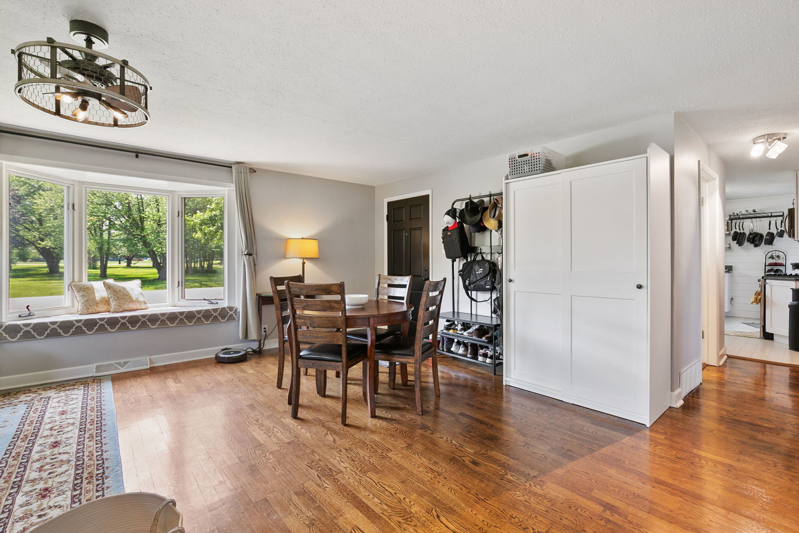 41W822 Burlington Road St. Charles, IL 60175 - Photo 6 of 26 a view of a livingroom with furniture window and wooden floor