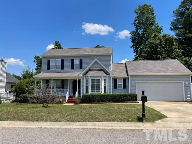 4320 Major Loring Way Raleigh, NC 27616 - Photo 1 of 37 a front view of a house with a garden