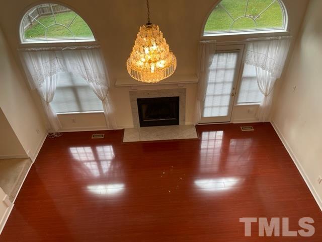 4320 Major Loring Way Raleigh, NC 27616 - Photo 9 of 37 a view of an entryway with wooden floor