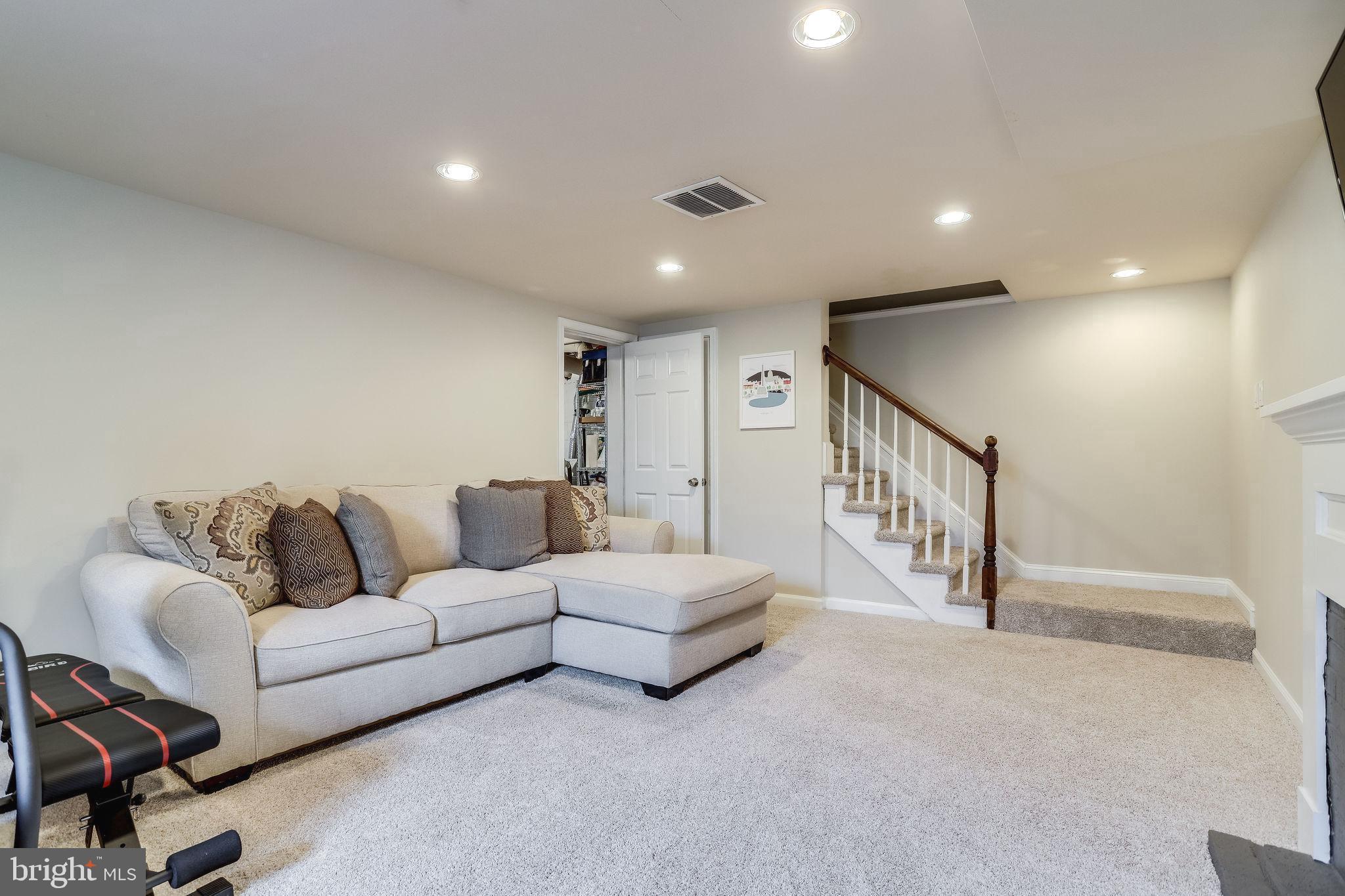 2555 23rd Road North Arlington, VA 22207 - Photo 37 of 43 Lower level rec room