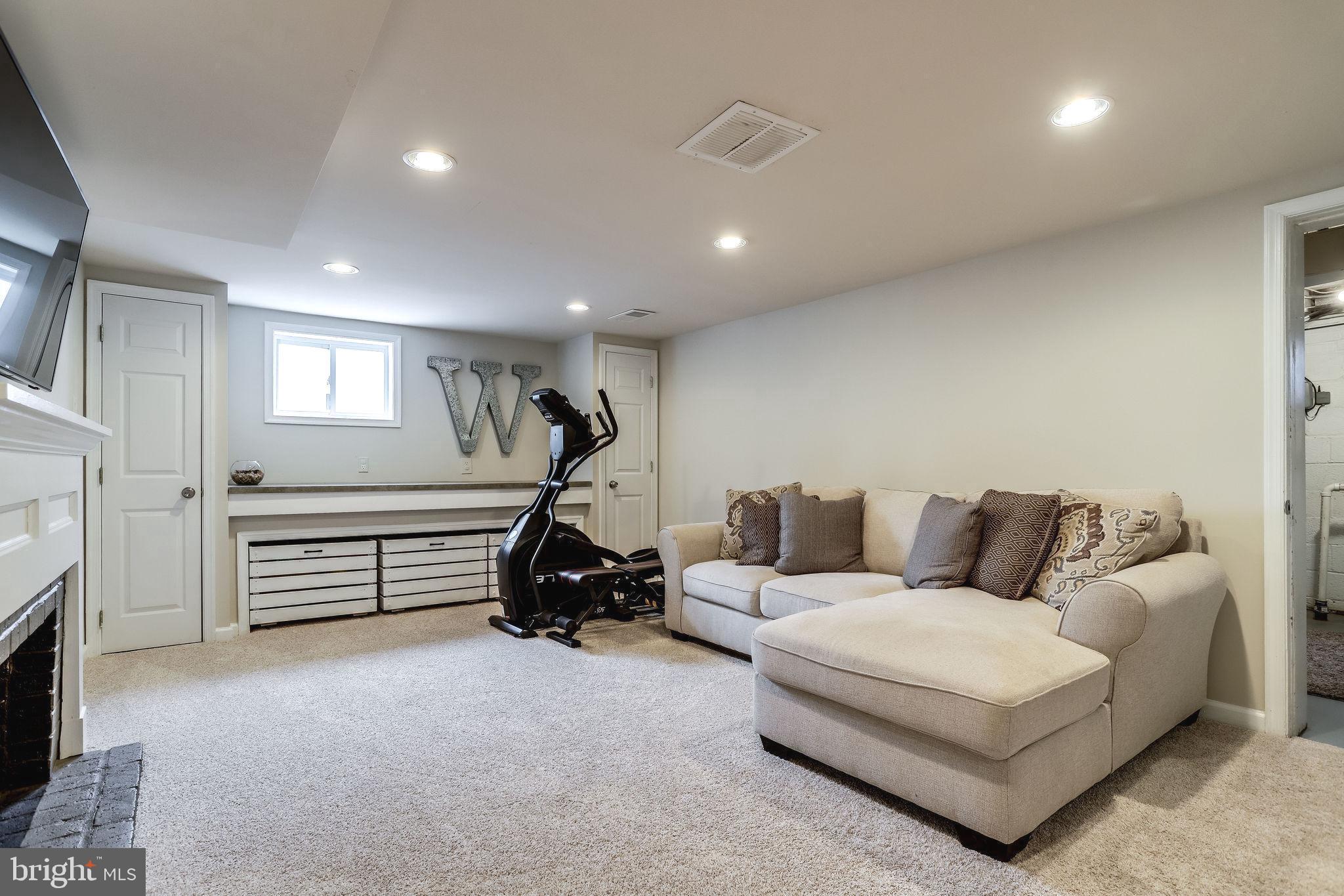 2555 23rd Road North Arlington, VA 22207 - Photo 38 of 43 Lower level rec room