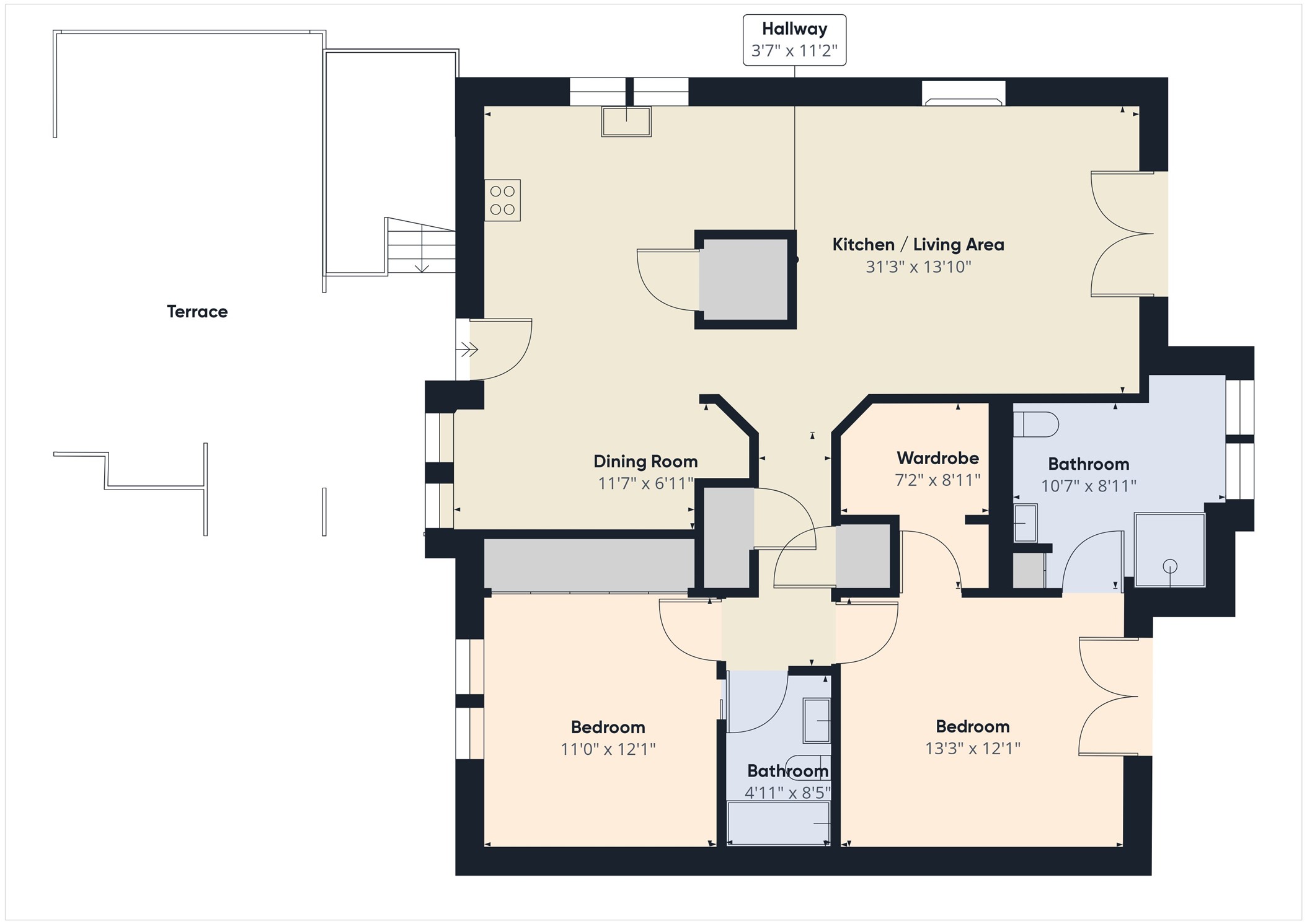 914 West 26th Street, Unit 303 Austin, TX 78705 - Photo 30 of 30 a picture of a bathroom with sink and mirror