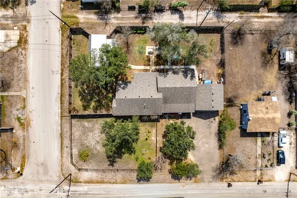 a aerial view of residential houses