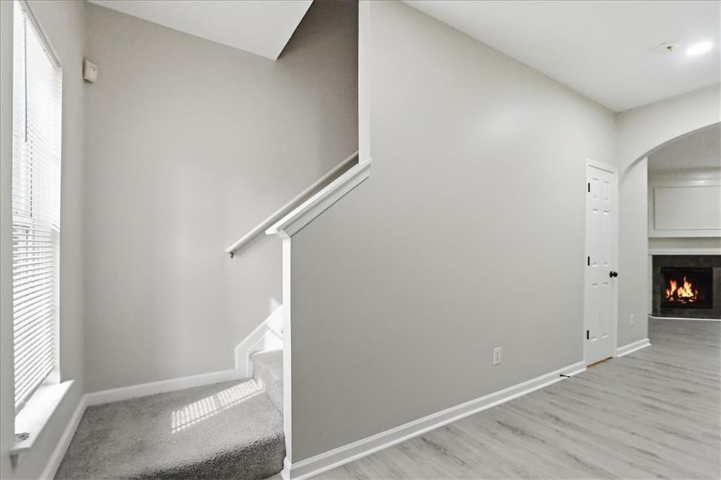 5630 Lawley Road Alpharetta, GA 30022 - Photo 6 of 65 a view of entryway with wooden floor