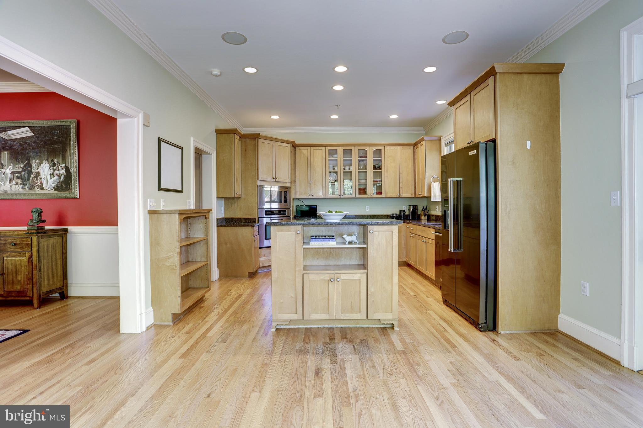 4200 Military Road Northwest Washington, DC 20015 - Photo 15 of 56 Kitchen with open breakfast area