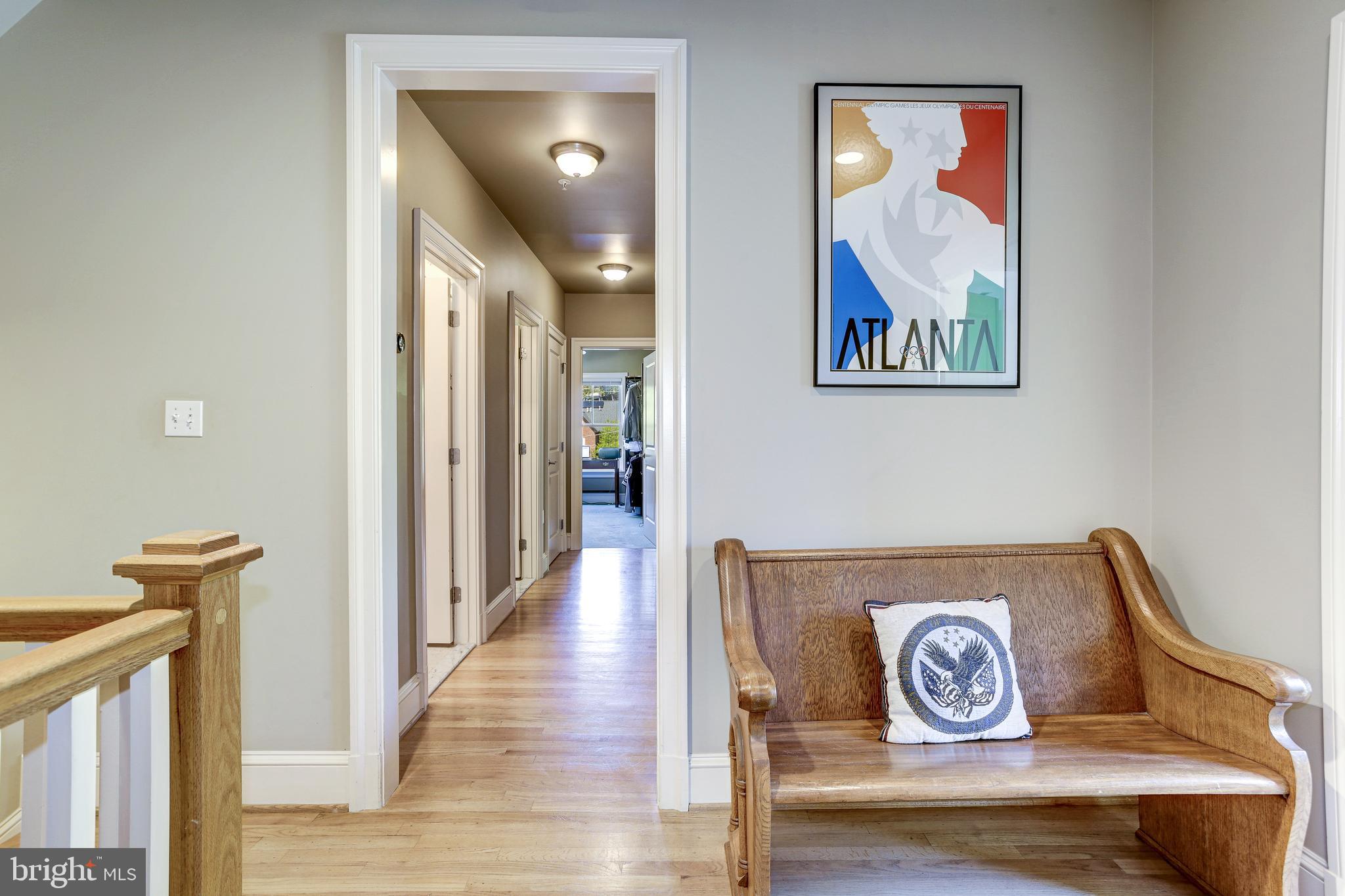 4200 Military Road Northwest Washington, DC 20015 - Photo 30 of 56 Second floor landing and hallway