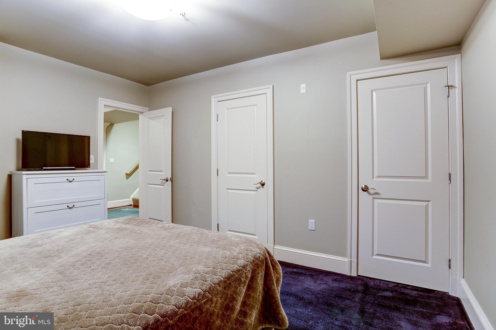 4200 Military Road Northwest Washington, DC 20015 - Photo 48 of 56 Lower level bedroom with ensuite bath