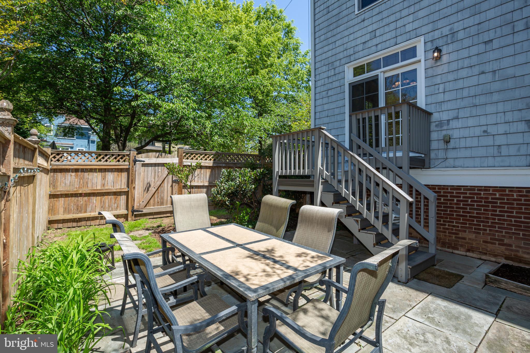 4200 Military Road Northwest Washington, DC 20015 - Photo 53 of 56 Private patio w/ new deck