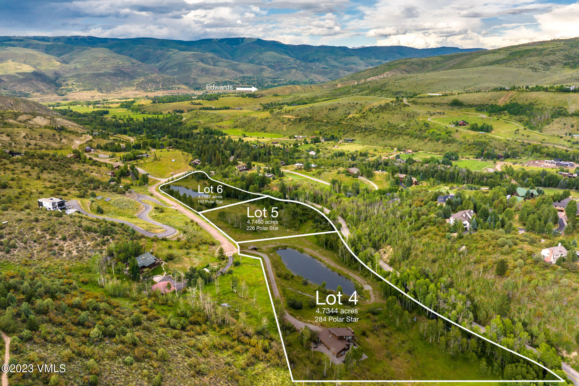 284 Polar Star Road Edwards, CO 81632 - Photo 13 of 26 Aerial 2 Outline