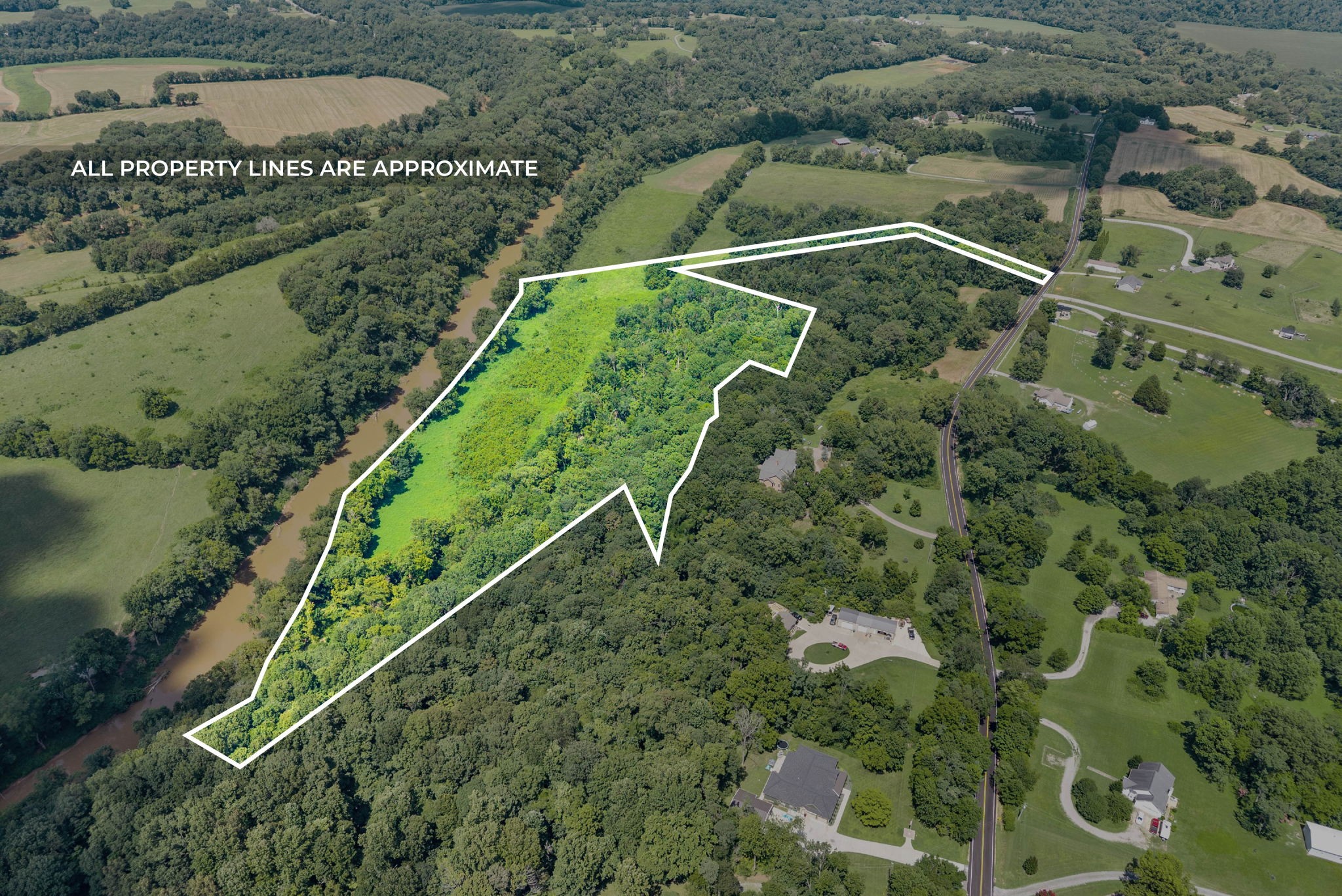 0 Old Clks Sprgfield Road Adams, TN 37010 - Photo 3 of 33 a aerial view of a yard