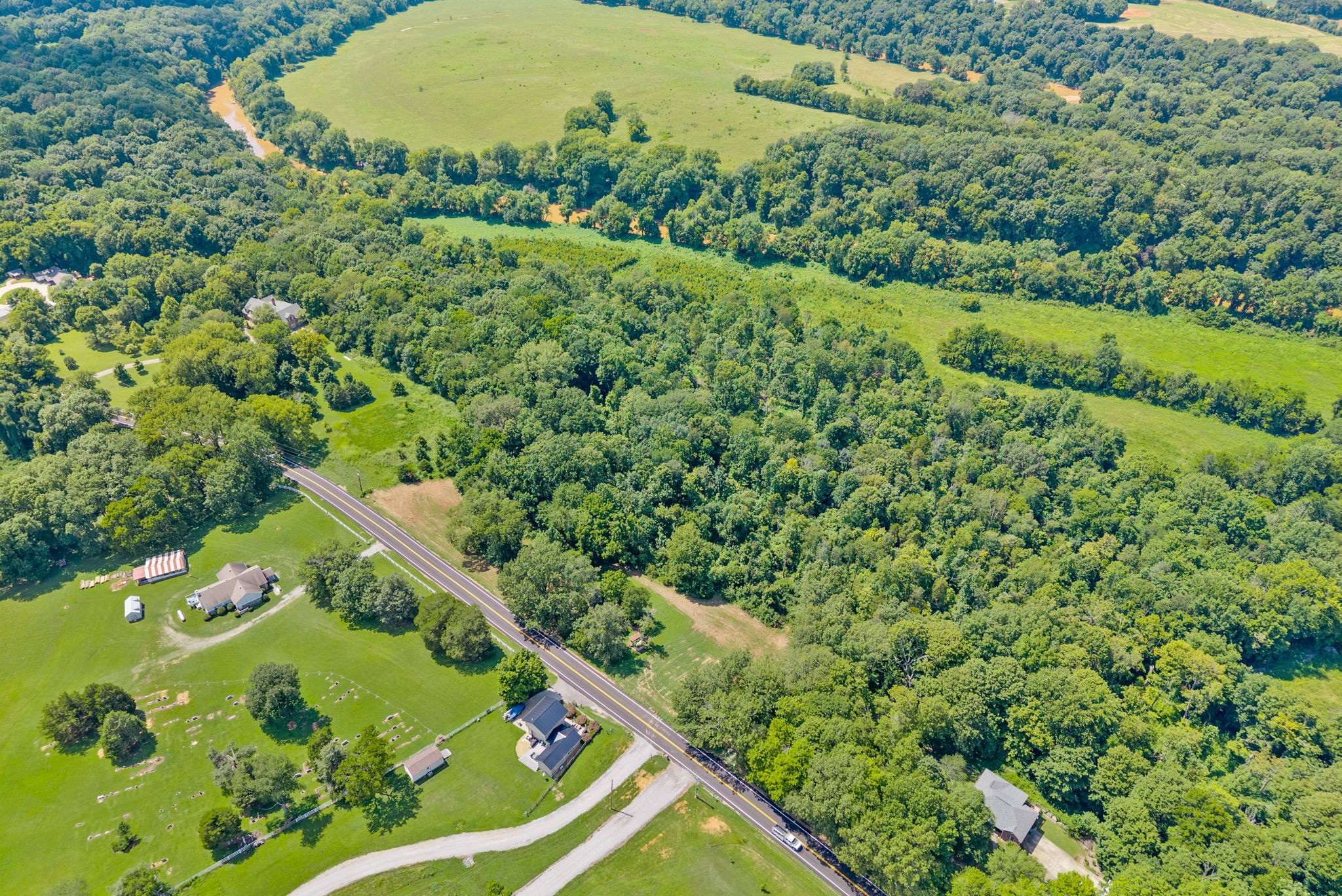 0 Old Clks Sprgfield Road Adams, TN 37010 - Photo 6 of 33 an aerial view of a residential houses with outdoor space and street view