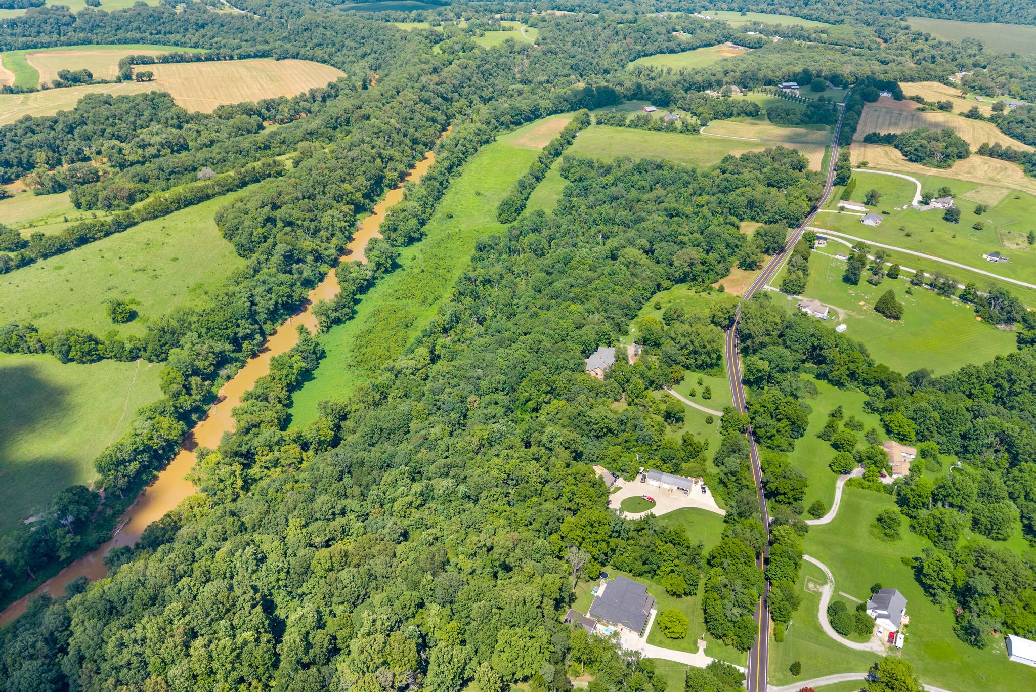 0 Old Clks Sprgfield Road Adams, TN 37010 - Photo 7 of 33 an aerial view of a residential houses with outdoor space and trees all around