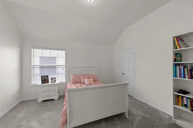 a room with furniture and closet