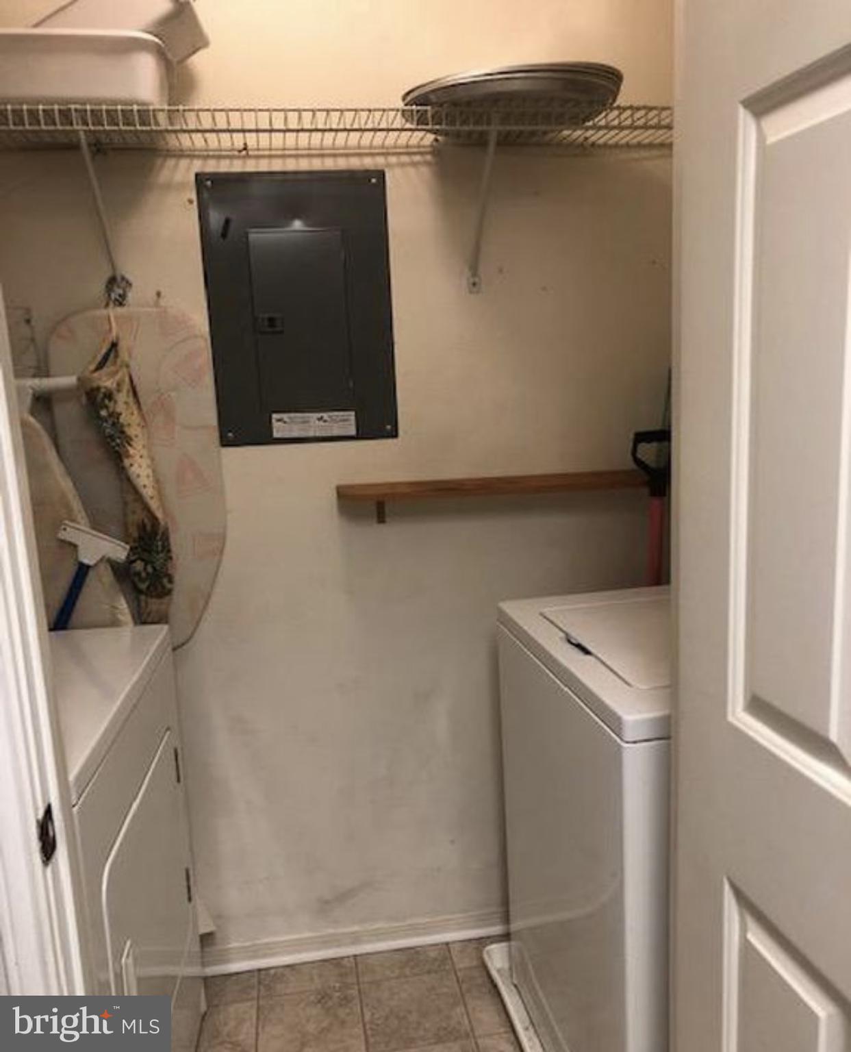 602 Squire Lane, Unit D Bel Air, MD 21014 - Photo 19 of 28 a utility room with dryer and washer