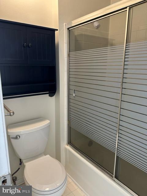 602 Squire Lane, Unit D Bel Air, MD 21014 - Photo 27 of 28 a bathroom with a toilet and a shower