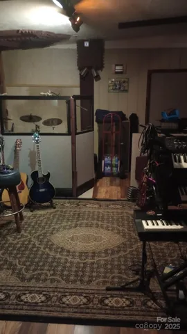 a room with lots of different colored cloths