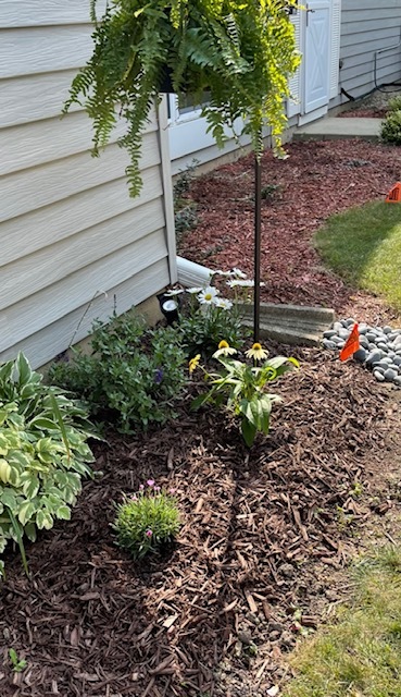 1489 Woodcutter Lane, Unit A Wheaton, IL 60189 - Photo 15 of 20 a view of a garden with a tree