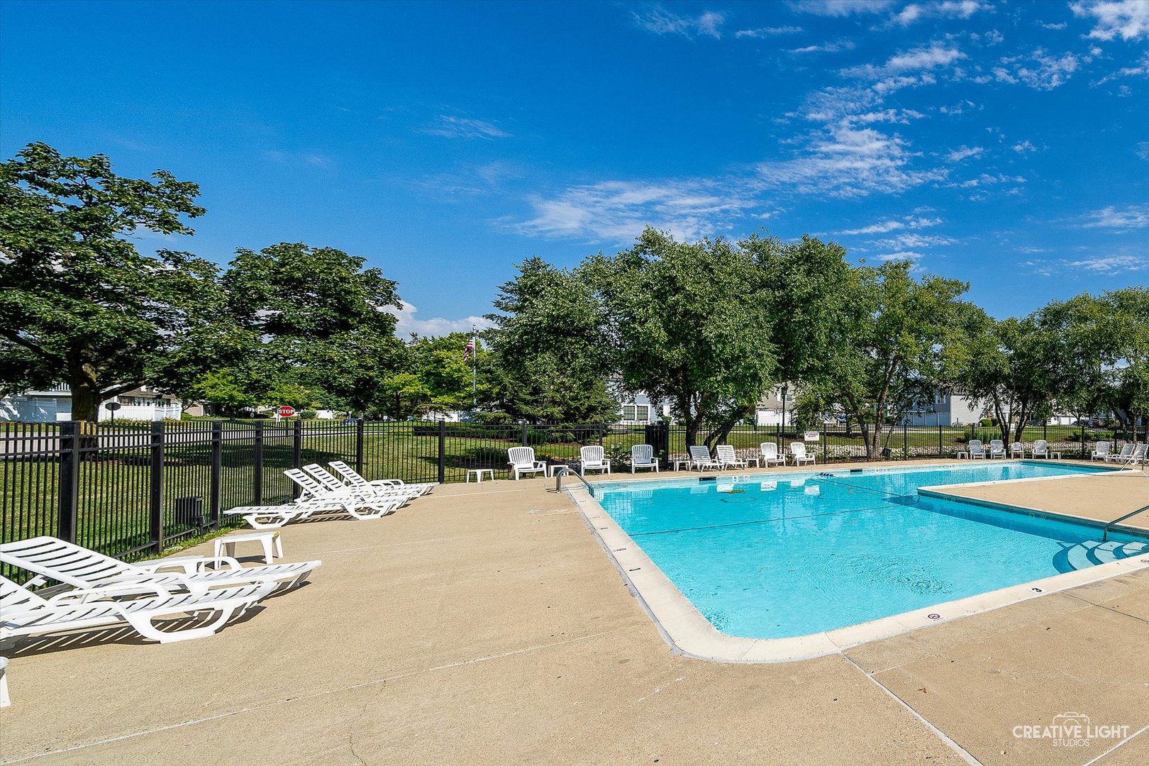 1489 Woodcutter Lane, Unit A Wheaton, IL 60189 - Photo 19 of 20 a view of a swimming pool with lounge chair