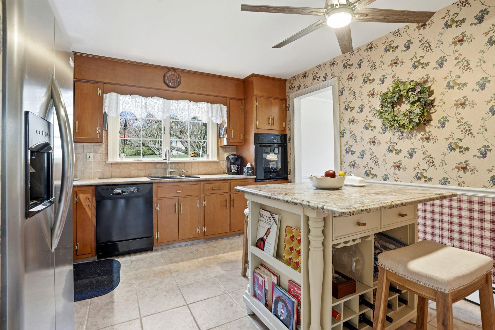 1624 Dillon Road Ambler, PA 19002 - Photo 12 of 47 a kitchen with a stove a sink and a refrigerator