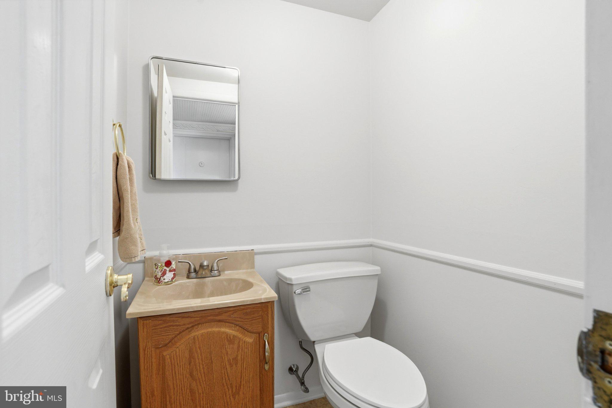 1624 Dillon Road Ambler, PA 19002 - Photo 21 of 47 a white toilet sitting next to a bathroom sink