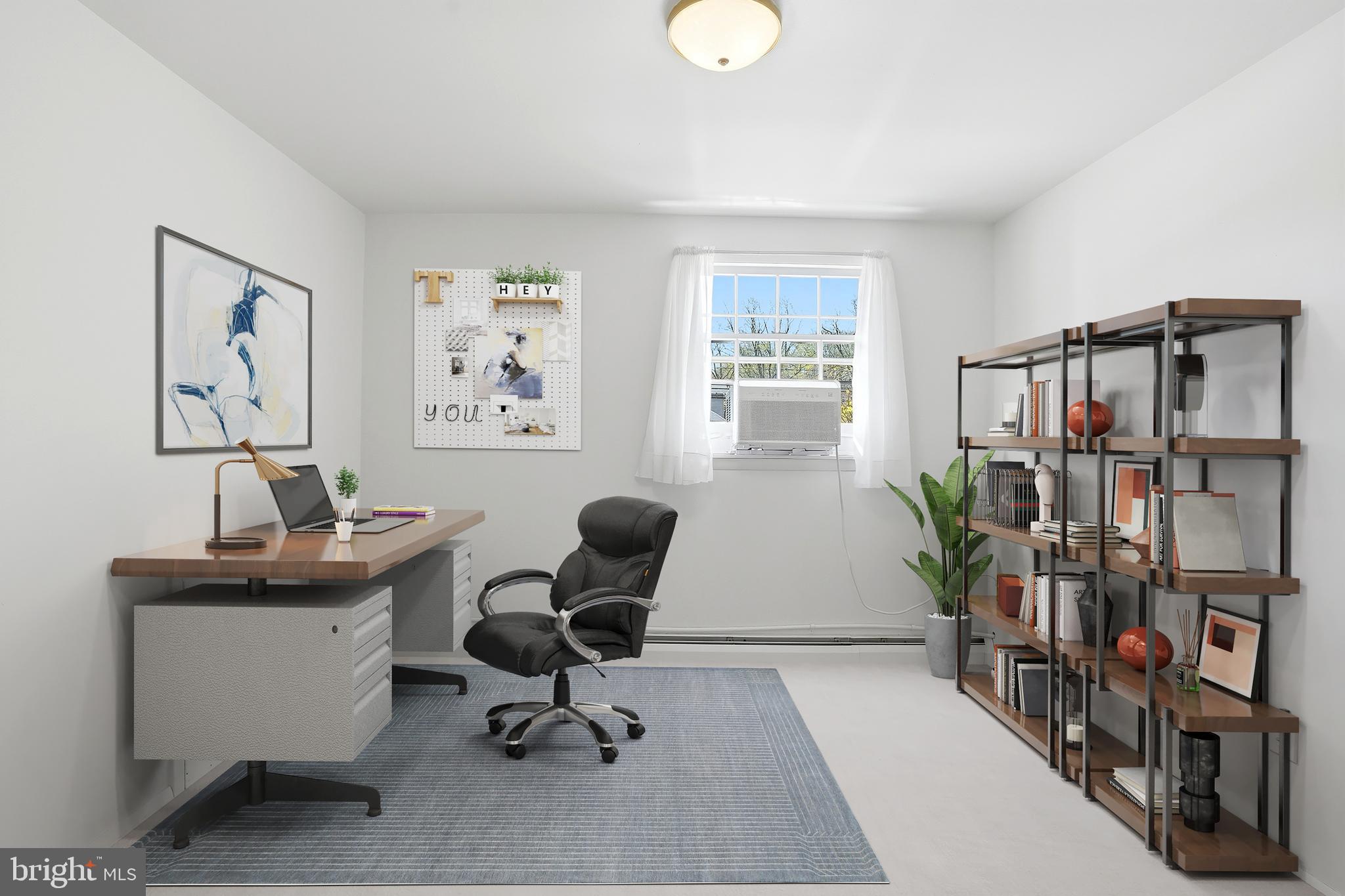 1624 Dillon Road Ambler, PA 19002 - Photo 30 of 47 a view of a workspace with furniture and a window